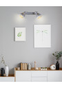 Lampa sufitowa Crodo 2xE14 szary 45 cm - zdjęcie produktu 1