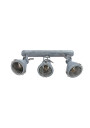 Lampa sufitowa Crodo 3xE14 szary 54 cm - zdjęcie produktu 2