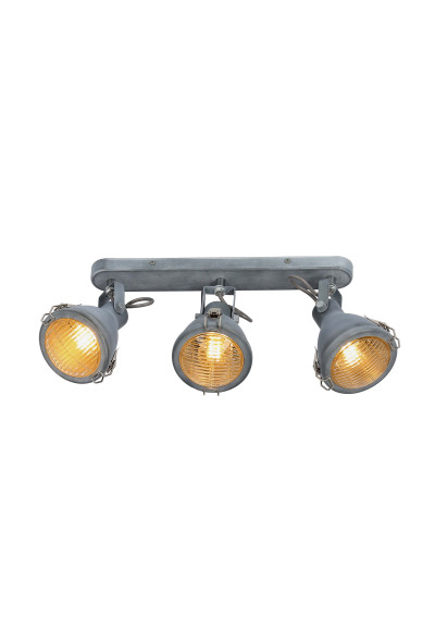 Lampa sufitowa Crodo 3xE14 szary 54 cm - zdjęcie produktu 3
