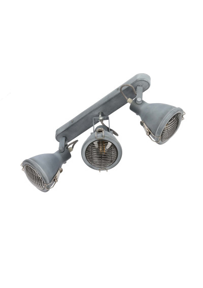 Lampa sufitowa Crodo 3xE14 szary 54 cm - zdjęcie produktu 9