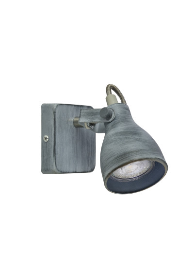 Ash wall light 1xGU10 grey mat 16 cm - product image 1