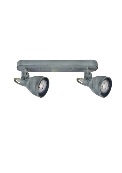 Lampa sufitowa Ash 2xGU10 szary mat 31 cm - zdjęcie produktu 1