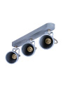 Ash ceiling light 3xGU10 grey mat 46 cm - product image 16
