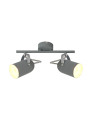 Lampa sufitowa Gray 2xE14 szary 37 cm