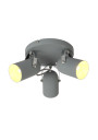 Lampa sufitowa Gray 3xE14 szary 32 cm