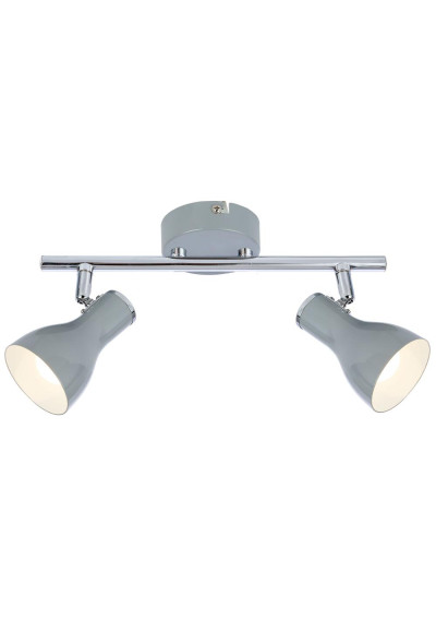 Lampa sufitowa Julie 2xE14 szary 36 cm