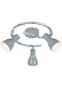 Julie ceiling light 3xE14 white 42 cm
