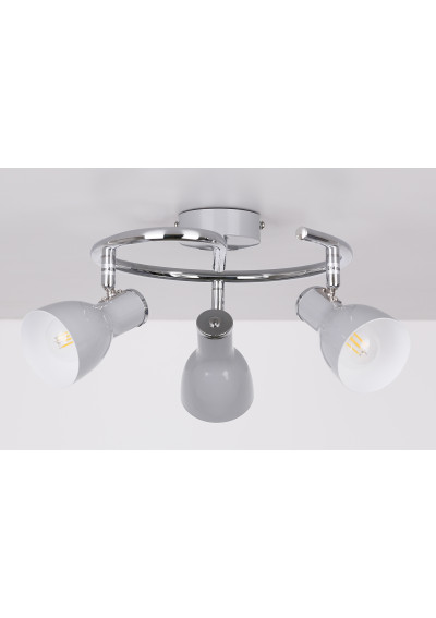 Julie ceiling light 3xE14 white 42 cm - product image 1
