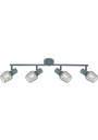 Viking ceiling light 4xE14 grey 87 cm