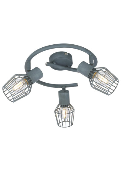 Viking ceiling light 3xE14 grey 43 cm