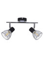 Lampa sufitowa Modo 2xE14 czarny + chromowy 39 cm - zdjęcie produktu 4