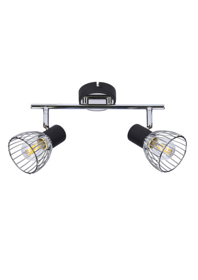 Modo ceiling light 2xE14 black / chromee 39 cm - product image 5