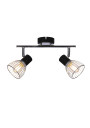 Modo ceiling light 2xE14 black / chromee 39 cm - product image 6