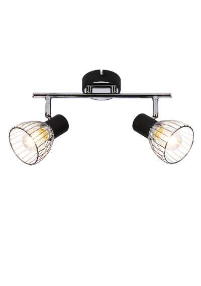 Modo ceiling light 2xE14 black / chromee 39 cm - product image 7