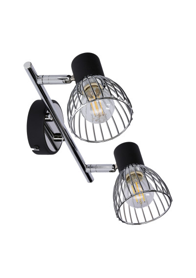 Modo ceiling light 2xE14 black / chromee 39 cm - product image 9