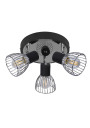 Lampa sufitowa Modo 3xE14 czarny + chromowy 33 cm - zdjęcie produktu 1