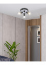 Lampa sufitowa Modo 3xE14 czarny + chromowy 33 cm - zdjęcie produktu 2