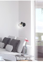 Lampa ścienna Oslo 1xE14 czarny + chromowy 13 cm - zdjęcie produktu 2