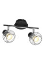 Lampa sufitowa Oslo 2xE14 czarny + chromowy 26 cm - zdjęcie produktu 11
