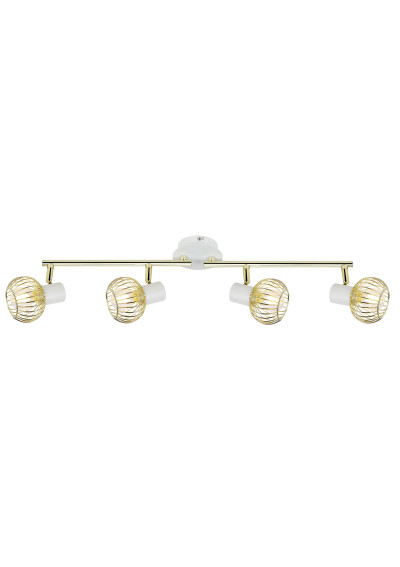 Oslo ceiling light 4xE14 biało gold 60 cm - product image 2