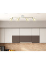 Lampa sufitowa Oslo 4xE14 biało złoty 60 cm - zdjęcie produktu 3