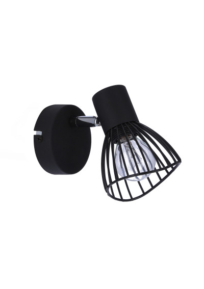 Fly wall light 1xE14 black 12 cm - product image 3