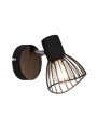 Fly wall light 1xE14 black 12 cm - product image 4