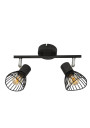 Lampa sufitowa Fly 2xE14 czarny 39 cm
