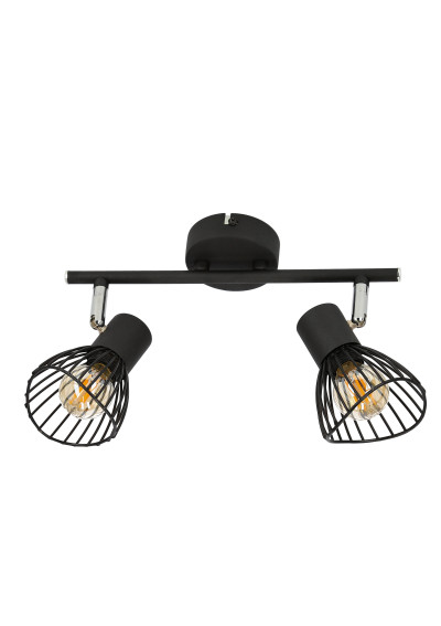 Fly ceiling light 2xE14 black 39 cm