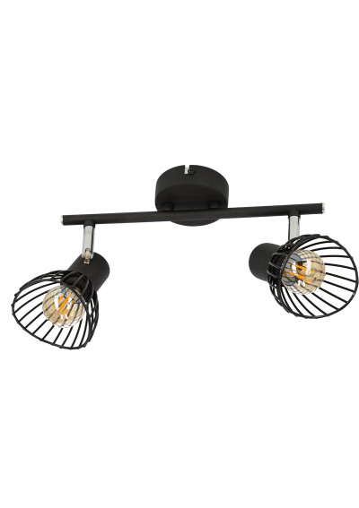 Lampa sufitowa Fly 2xE14 czarny 39 cm - zdjęcie produktu 2