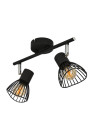 Fly ceiling light 2xE14 black 39 cm - product image 3