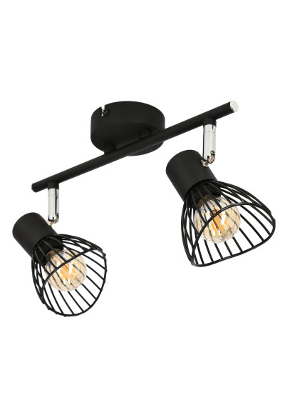 Fly ceiling light 2xE14 black 39 cm - product image 5