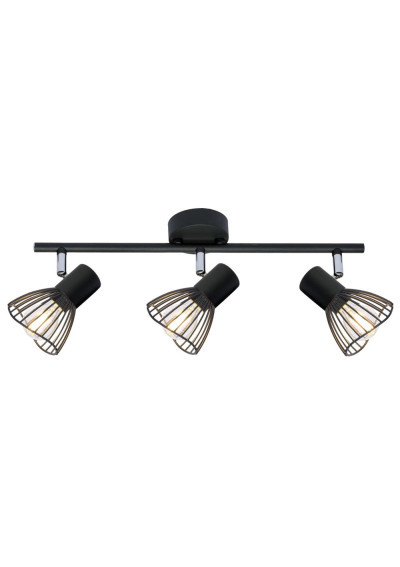 Lampa sufitowa Fly 3xE14 czarny 56 cm