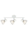 Lampa sufitowa Fly 3xE14 biały + chromowy 56 cm