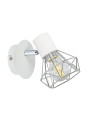 Lampa ścienna Verve 1xE14 biały + chromowy 15 cm - zdjęcie produktu 1