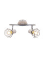 Verve ceiling light 2xE14 white / chromee 34 cm - product image 4
