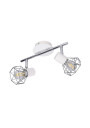 Lampa sufitowa Verve 2xE14 biały + chromowy 34 cm - zdjęcie produktu 5