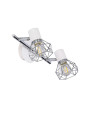 Lampa sufitowa Verve 2xE14 biały + chromowy 34 cm - zdjęcie produktu 8