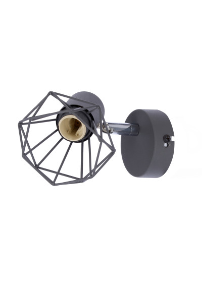 Verve wall light 1xE14 matowy grey 15 cm - product image 9