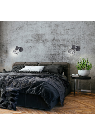 Lampa ścienna Verve 1xE14 matowy szary 15 cm - zdjęcie produktu 10