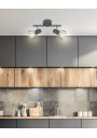 Verve ceiling light 2xE14 matowy grey 34 cm - product image 1