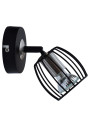 Zonk wall light 1xGU10 black 9 cm