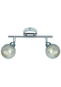 Kaleidoscope ceiling light 2xG9 chromee 30 cm