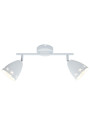 Coty ceiling light 2xE14 matt white 50 cm