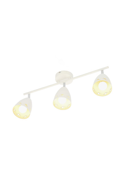 Coty ceiling light 3xE14 matt white 70 cm - product image 3