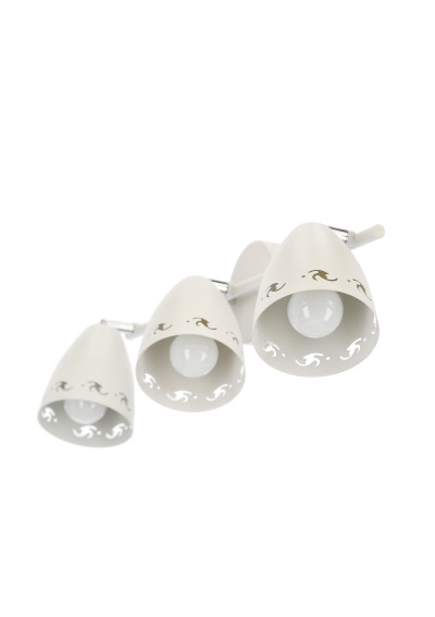 Lampa sufitowa Coty 3xE14 biały matowy 70 cm - zdjęcie produktu 17