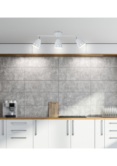 Coty ceiling light 3xE14 matt white 70 cm - product image 21