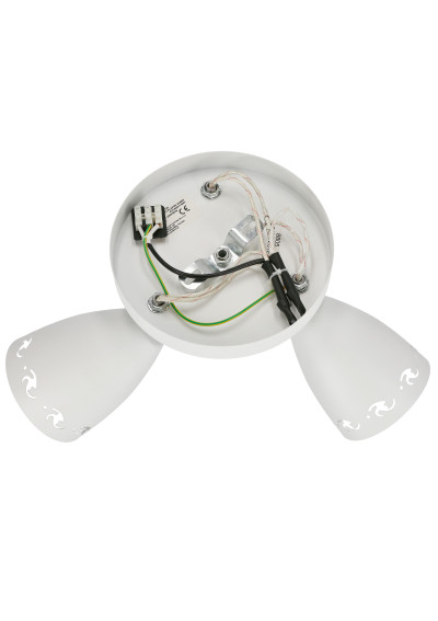 Lampa sufitowa Coty 3xE14 biały matowy 38 cm - zdjęcie produktu 11