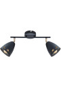 Lampa sufitowa Coty 2xE14 czarny 50 cm