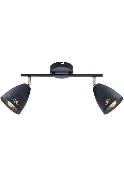 Coty ceiling light 2xE14 black 50 cm